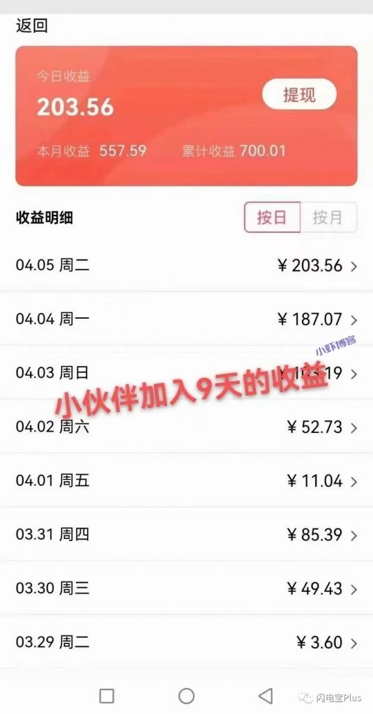 闪电宝plus推广赚钱吗?闪电宝plus代理每月提成公布