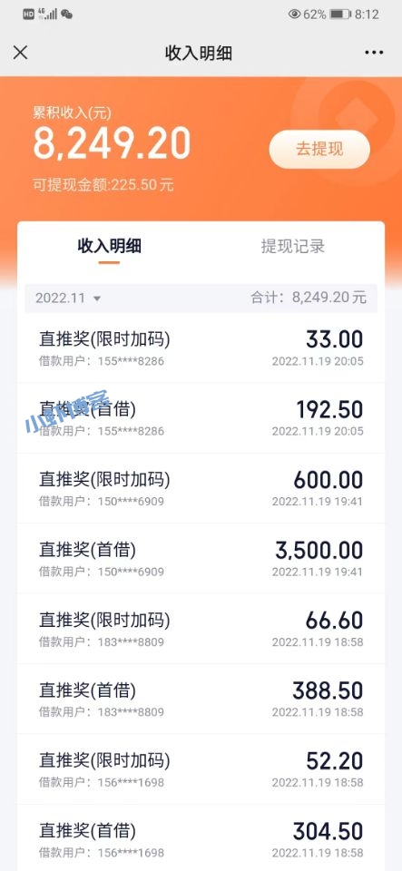 在家怎么能赚点零花钱?易推富收入8249元