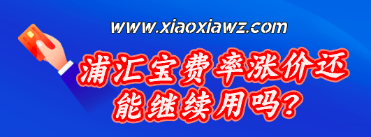 替代浦汇宝的软件,目前还有两种费率低的方式!