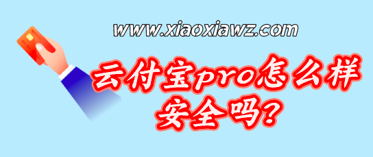 云付宝pro怎么样安全吗?一文详细介绍一下